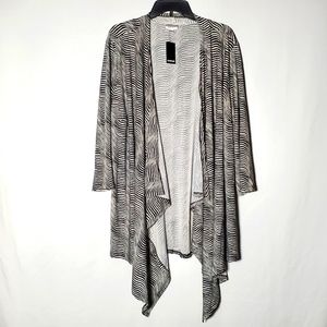 Avenue long sleeve open cardigan nwt 22 24